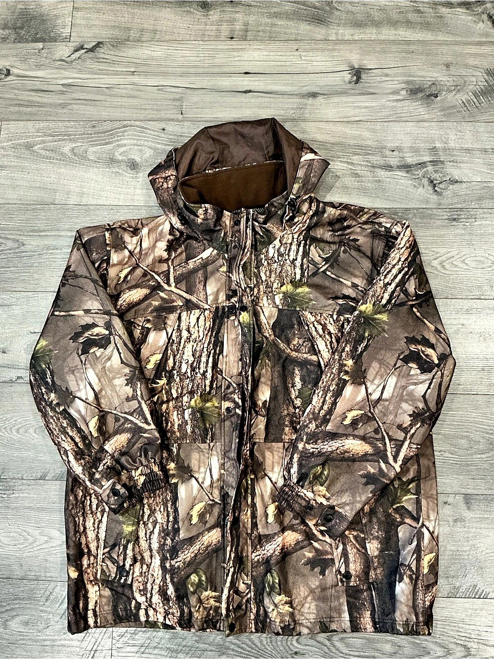 Master Sportsman Men's Camo Vest Brown & Green Size 2XL